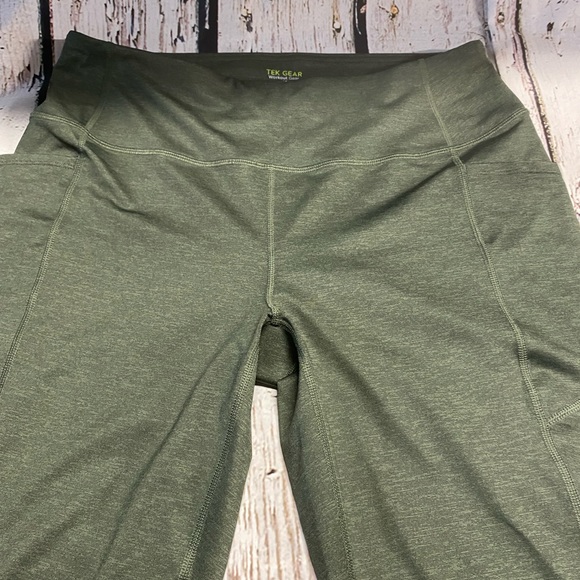 tek gear Pants & Jumpsuits Tek Gear Army Green Yoga Pants X Poshmark
